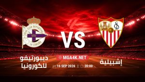 تفاصيل وموعد مباراة ديبورتيفو لاكورونيا و إشبيلية بتاريخ 16/9/2026 في الدوري الإسباني