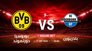 تفاصيل وموعد مباراة بوروسيا دورتموند و بادربورن بتاريخ 12/9/2026 في الدوري الألماني